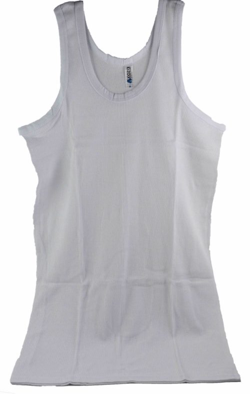 POTKOŠULJ 6/1 REBRASTI MUŠKI BIJELI, KOZA-9