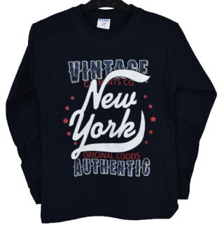 Majica dječja muška, dugi rukav