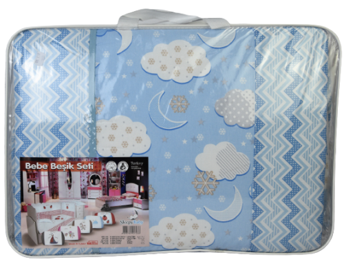 Set za krevetac 5/1, muški