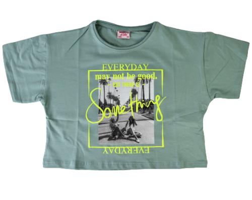 Majica dječja ženska, kratki rukav