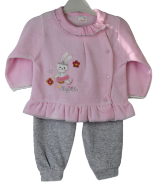 Komplet dječji ženski pliš