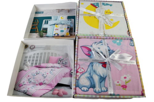 Razne dječje posteljine u setu 120x150cm