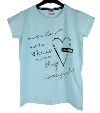 Majica dječja ženska, kratki rukav