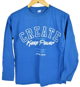 Majica dječja muška, dugi rukav