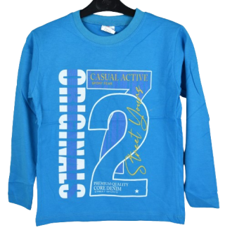 Majica dječja muška, dugi rukav