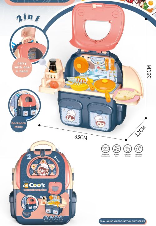 Ruksak kuhinjski set 2u1