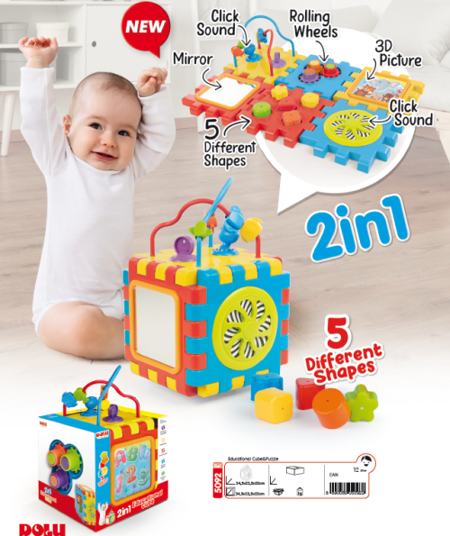 Edukativna kocka 2u1