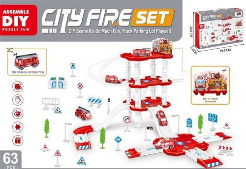 Garaža vatrogasni set 39cm