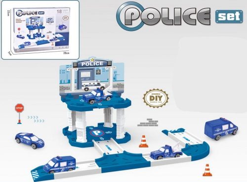 Garaža policijski set 28cm