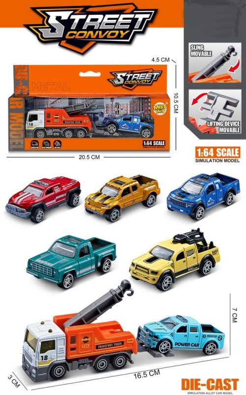 Kamion tegljač metalni 20cm