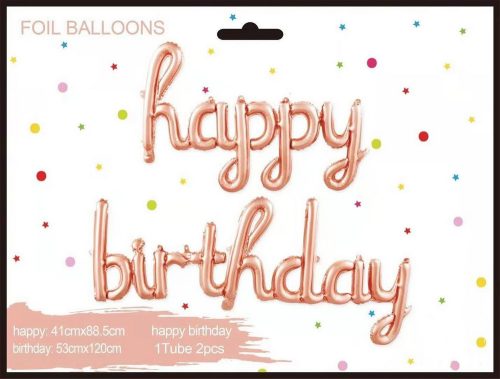 Balon Happy birthday