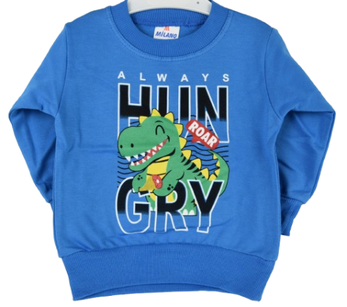 Majica dječja muška, dugi rukav