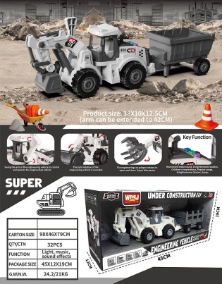 Utovarivač sa prikolicom B/O