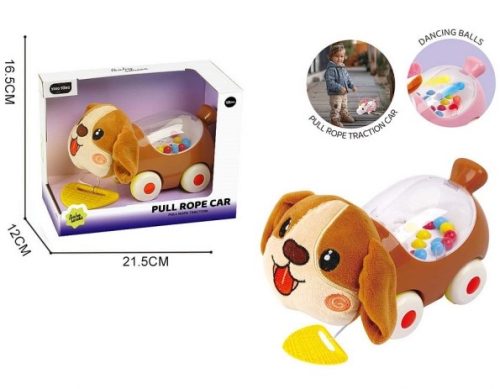 Plišani pas na konopac