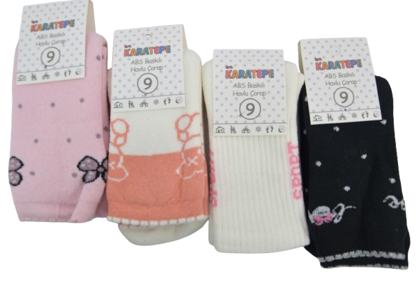 Čarape dječje ženske termo 12/1