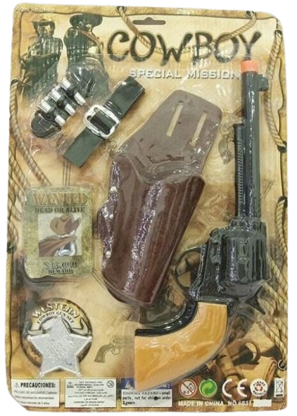 Kauboj pištolj set